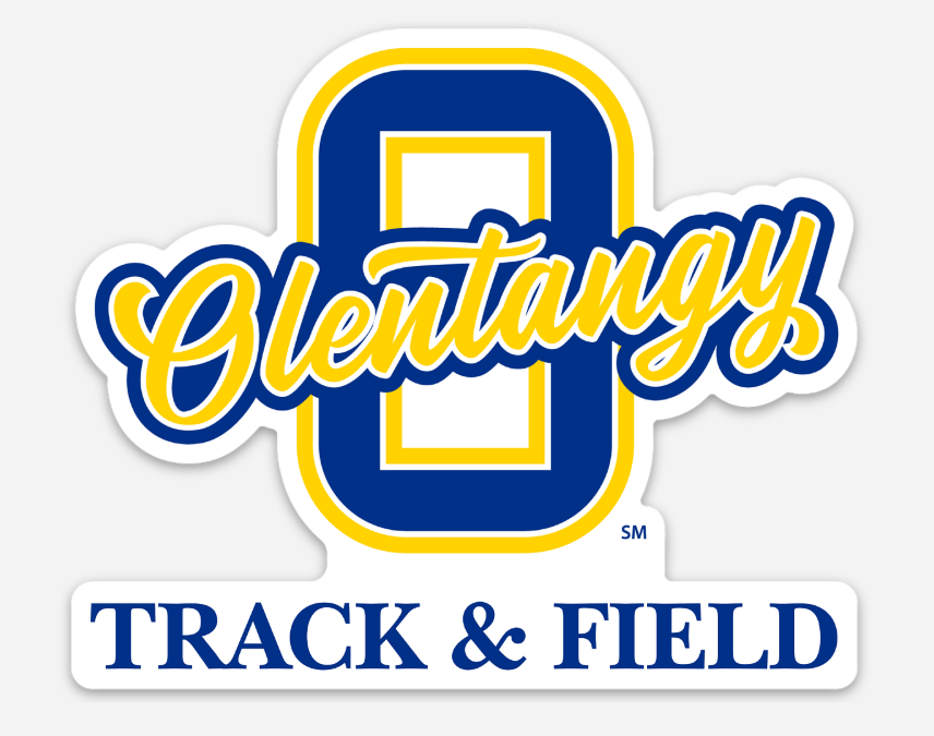 Olentangy Track & Field 4” Vinyl Sticker | Olentangy Braves Track Sticker | Laptop & Water Bottle Decal