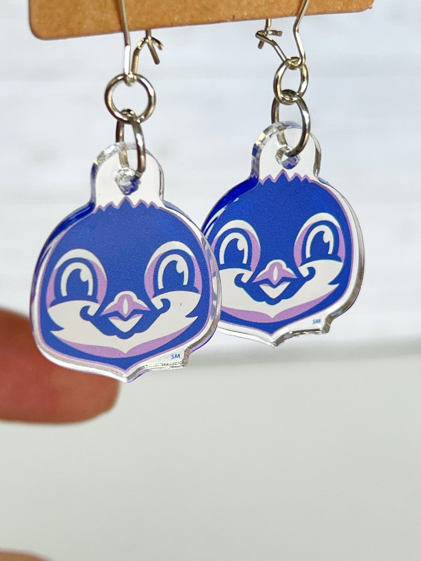 Olentangy Preschool Penguins Earrings