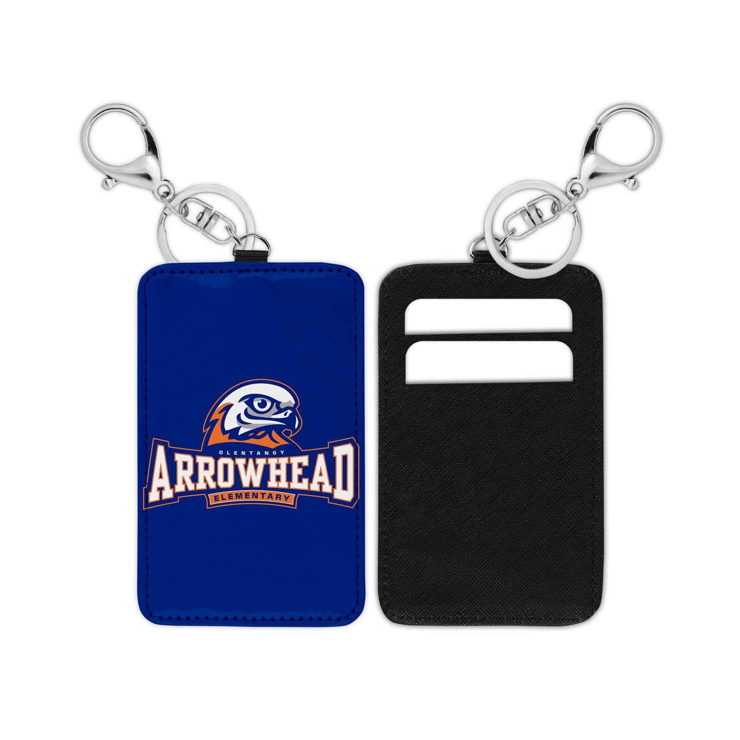 Olentangy Arrowhead Elementary School Card Holder Keychain Wallet