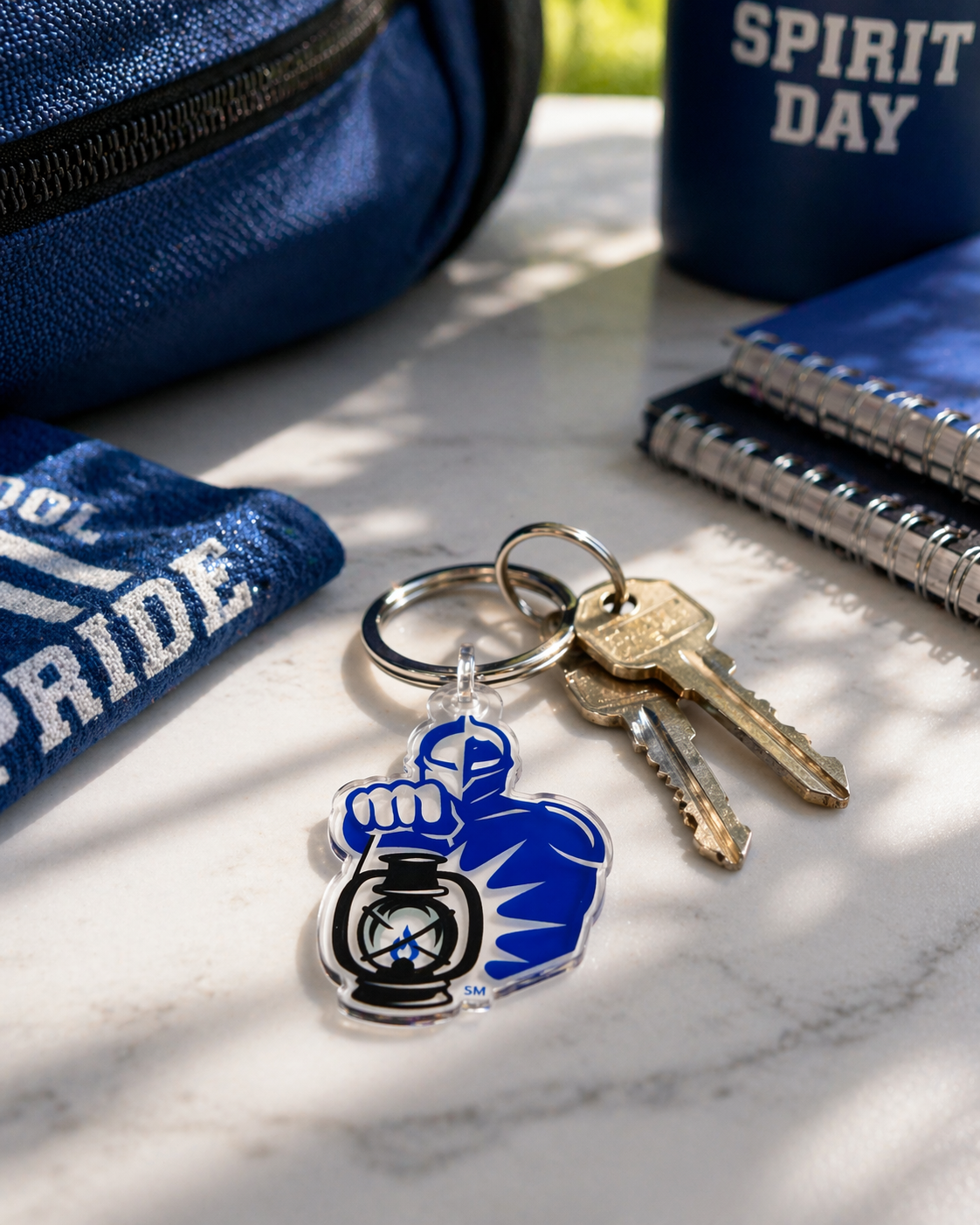 Berkshire Middle School Sentinels Acrylic Keychain | Olentangy Spirit Keychain | School Pride Gift