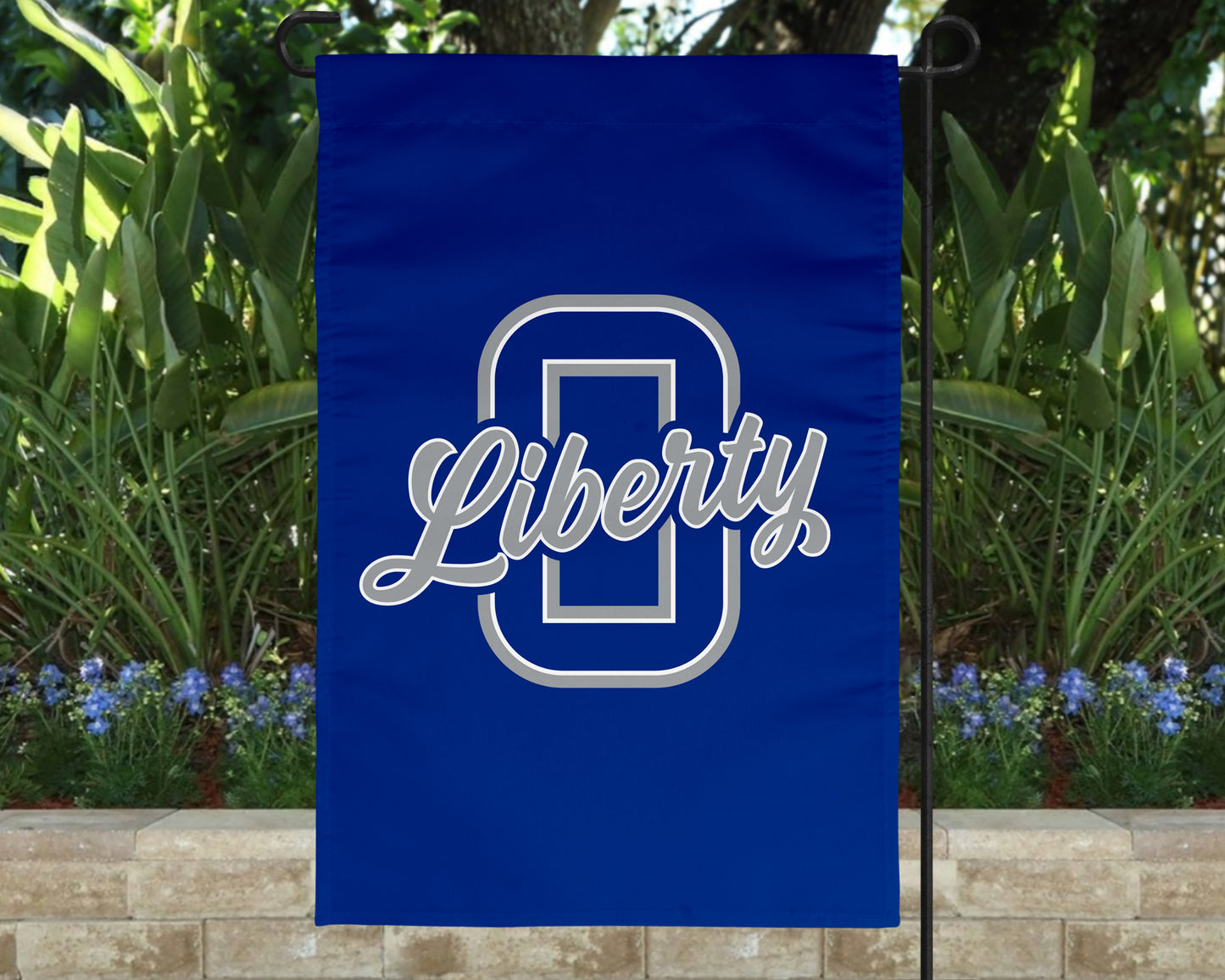 Olentangy Liberty High School Logo Garden Flag Yard Flag Outdoor Flag