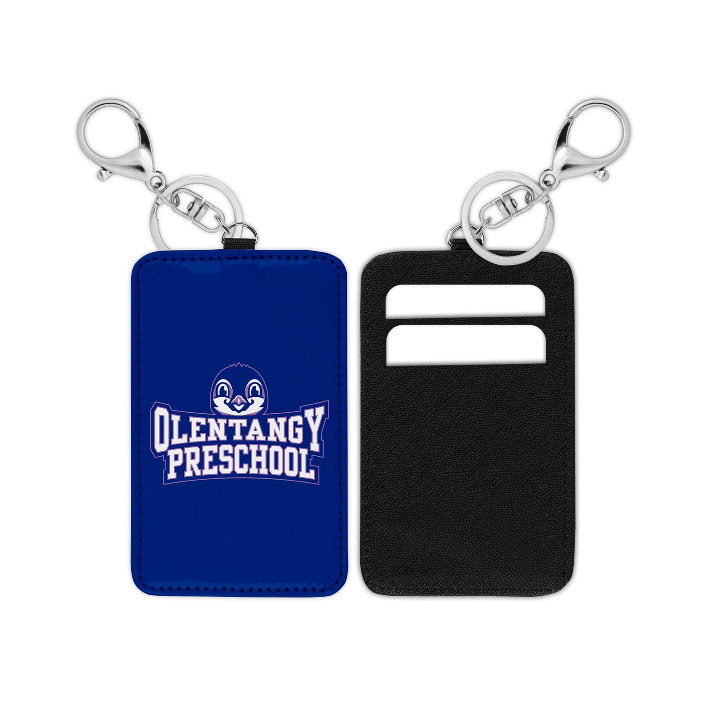 Olentangy Preschool Card Holder Keychain Wallet