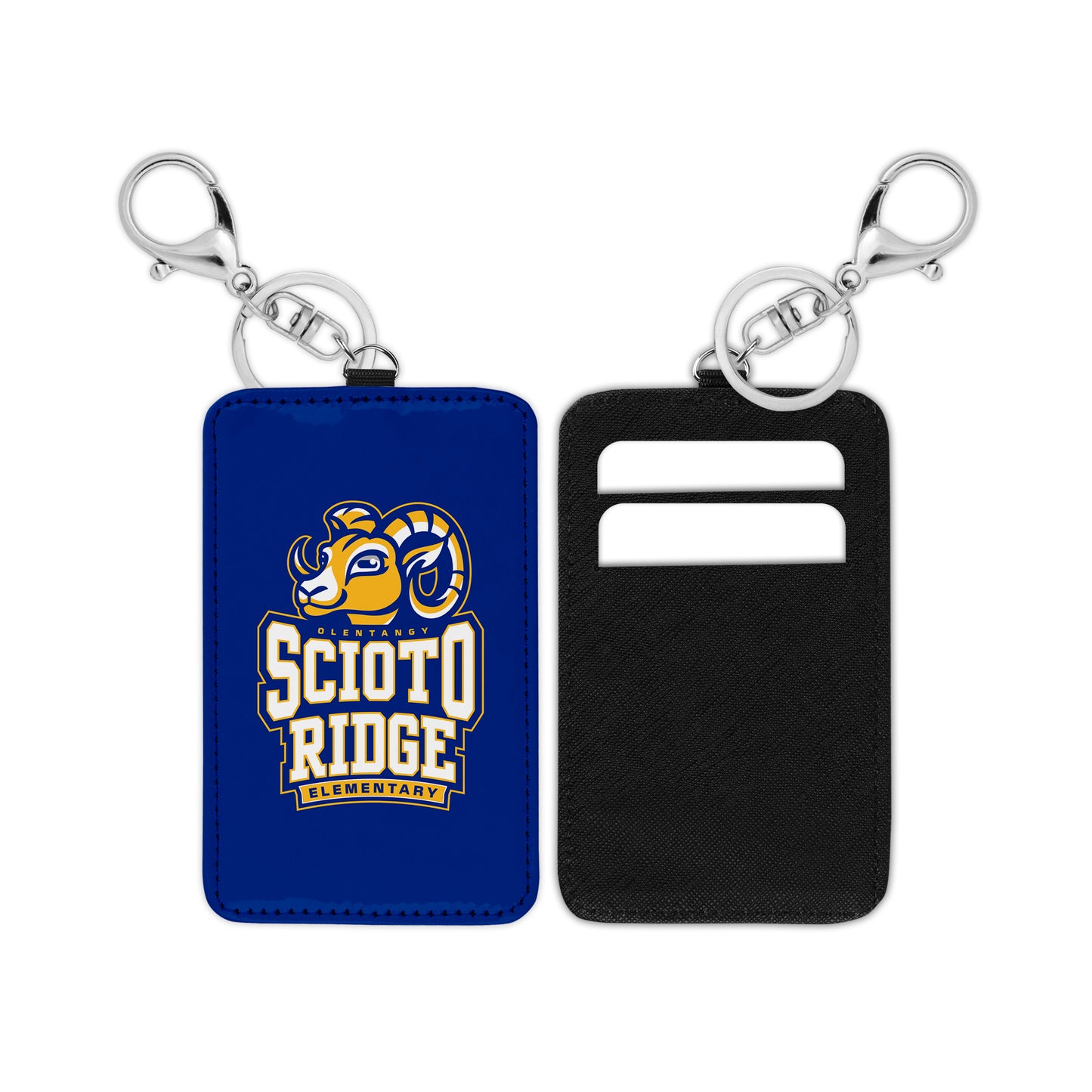 Olentangy Scioto Ridge Elementary School Card Holder Keychain Wallet