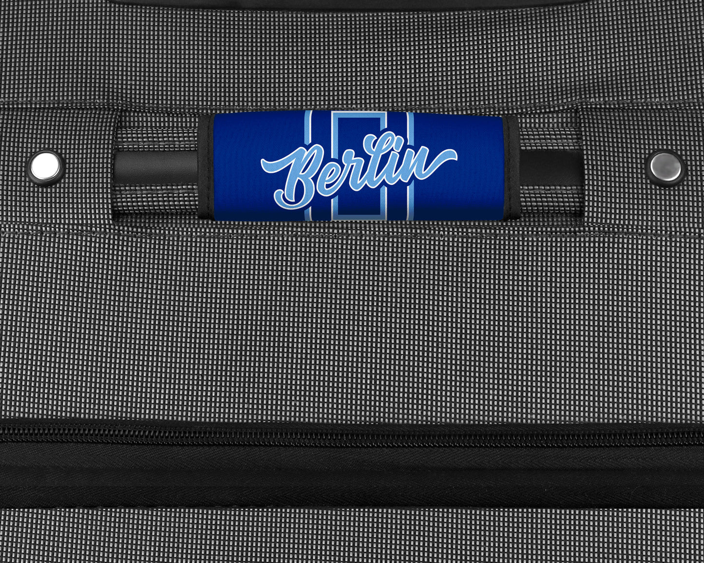 Olentangy Berlin High School Bears Athletic Bag Tag Suitcase Spotter Handle Wrap