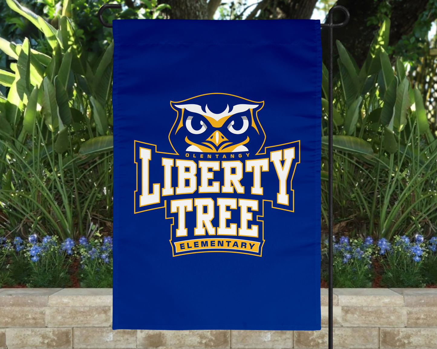 Liberty Tree Elementary Garden Flag – Larks Yard Decor (11.8" x 17.7")