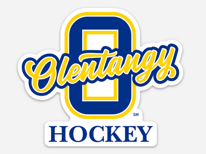 Olentangy Hockey 4” Vinyl Sticker | Olentangy Braves Hockey Sticker | Laptop & Water Bottle Decal