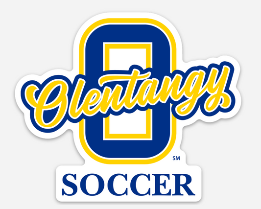 Olentangy Soccer 4” Vinyl Sticker | Olentangy Braves Soccer Sticker | Laptop & Water Bottle Decal