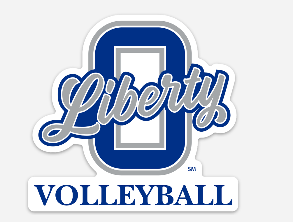 Olentangy Liberty Volleyball 4” Vinyl Sticker | Liberty Patriots Volleyball Sticker | Laptop & Water Bottle Decal