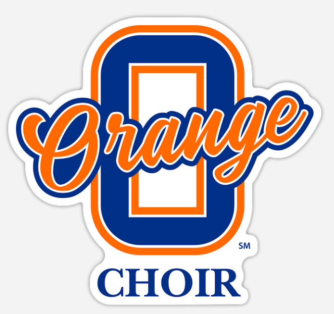 Olentangy Orange High School Choir 4" Sticker