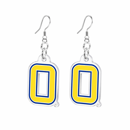 Olentangy High School Braves Logo Spirit Earrings