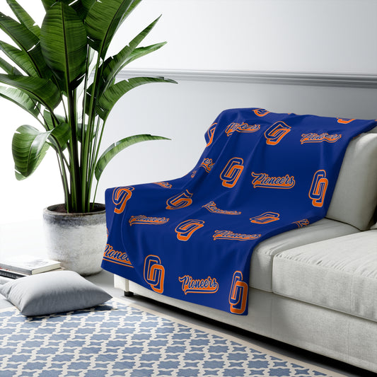 Olentangy Orange High School Sherpa Fleece Blanket