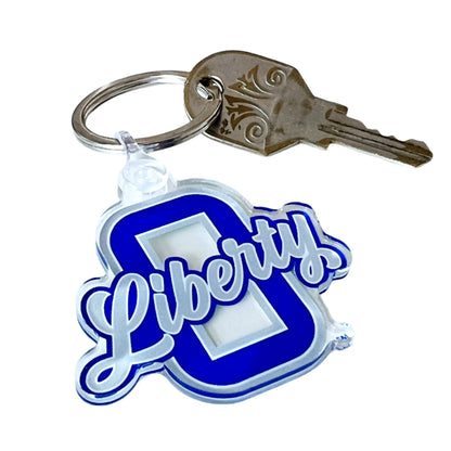 Olentangy Liberty High School Acrylic Keychain Bag Tag