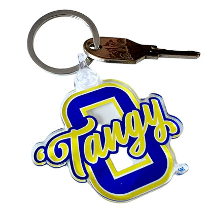 Olentangy High School Braves Acrylic Keychain Bag Tag Bag Charm