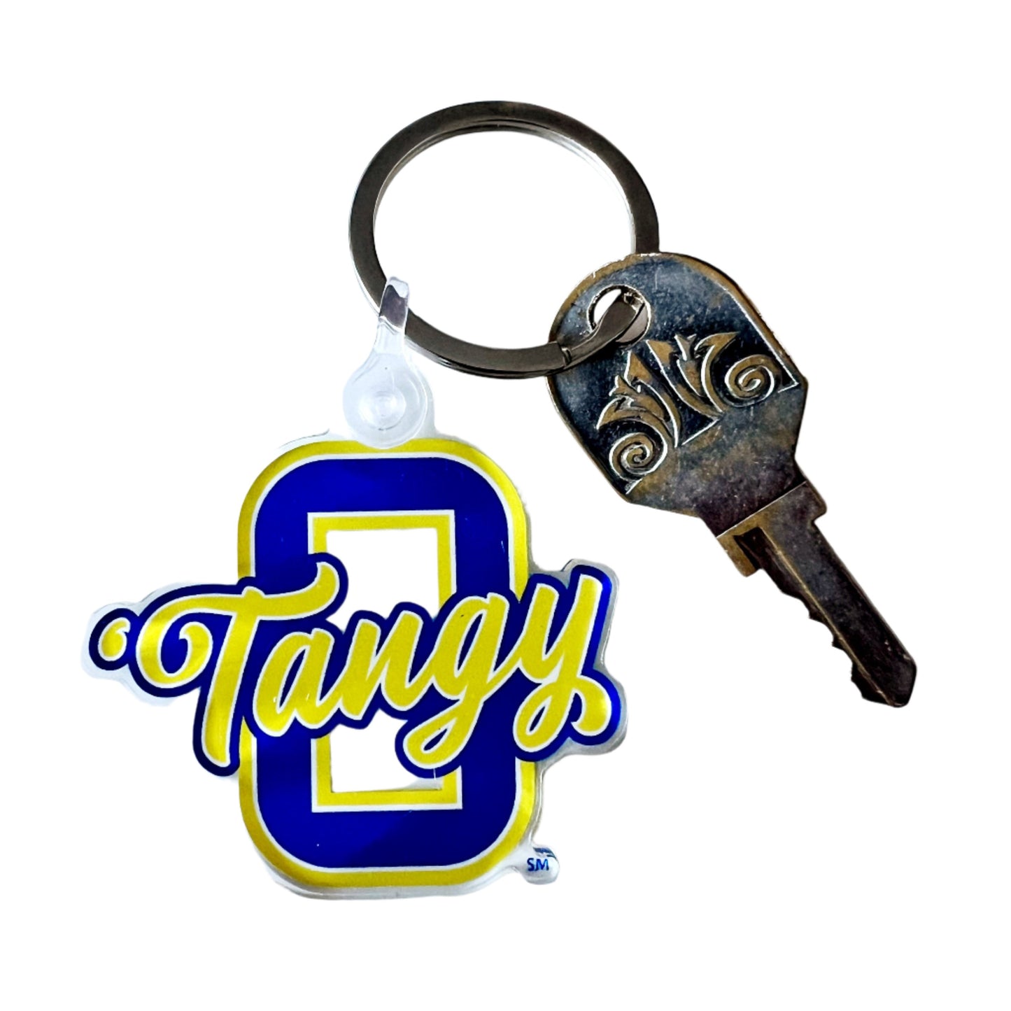 Olentangy High School Braves Acrylic Keychain Bag Tag Bag Charm