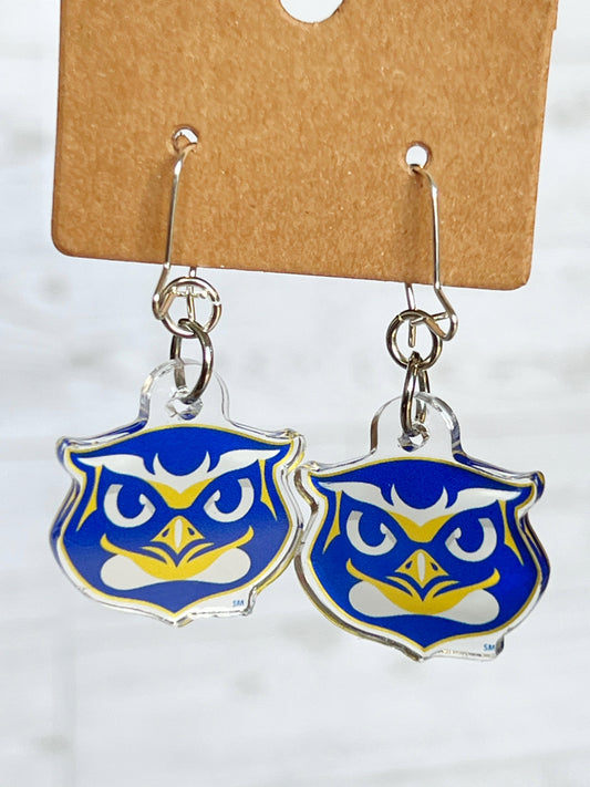 Olentangy Liberty Tree Elementary School Larks Earrings