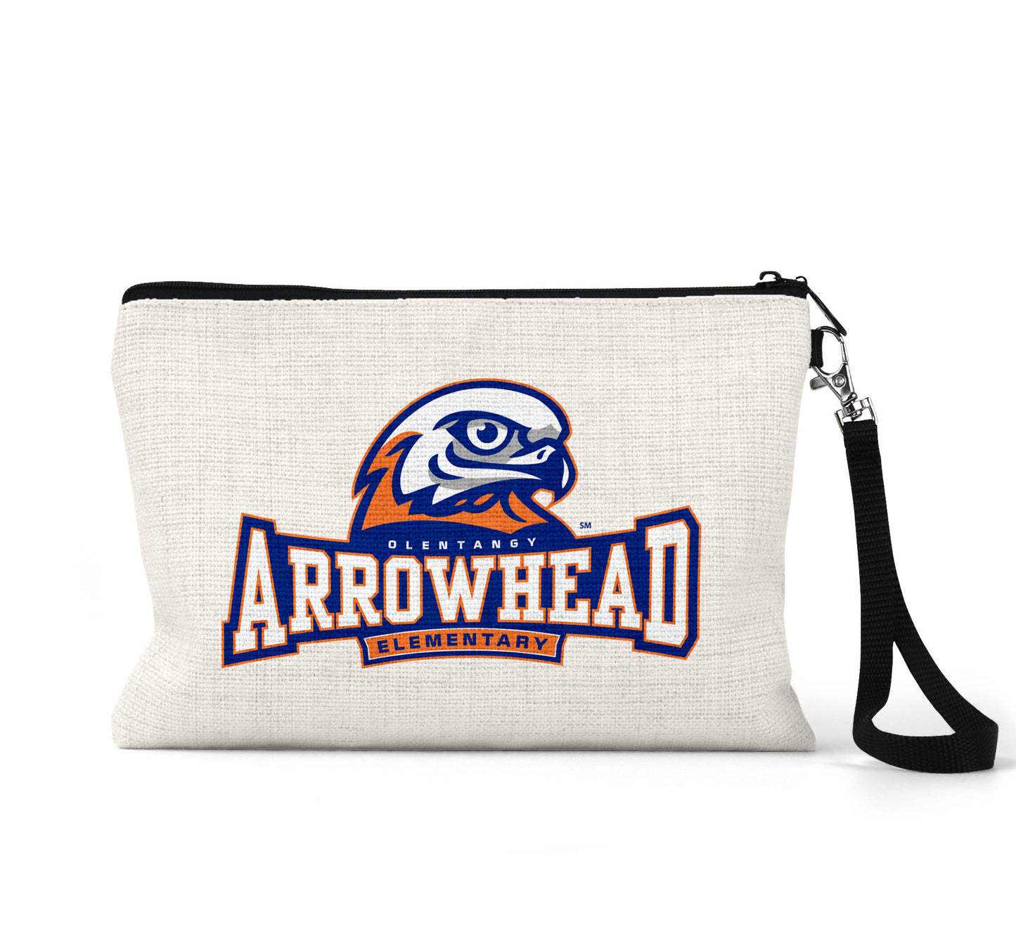 Olentangy Arrowhead Elementary School Wristlet Electronics Pouch Travel Pouch