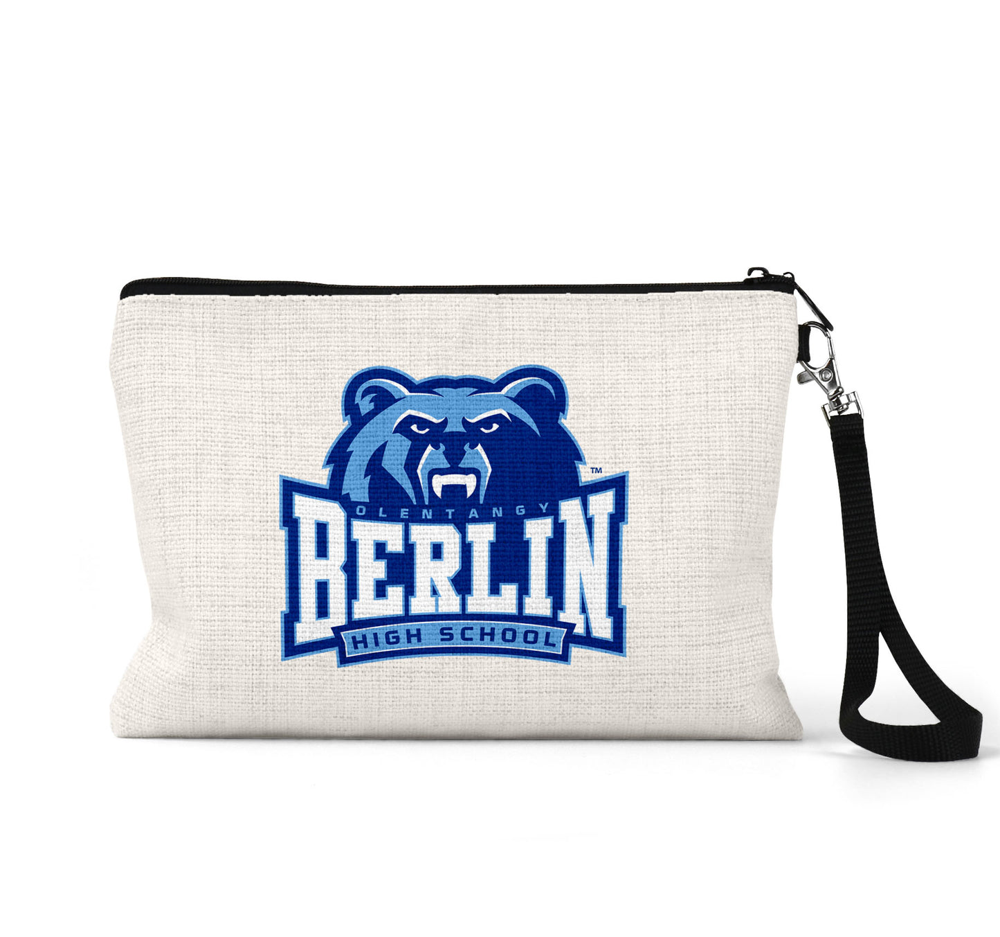 Olentangy Berlin High School Wristlet Electronics Pouch Travel Pouch