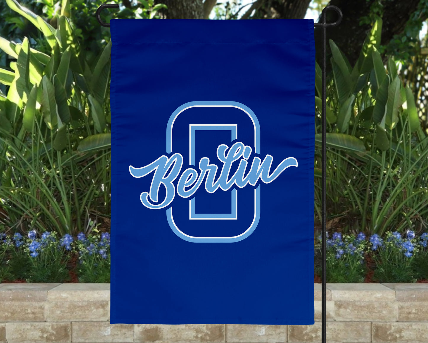 Olentangy Berlin Bears Logo Garden Flag Yard Flag Outdoor Flag