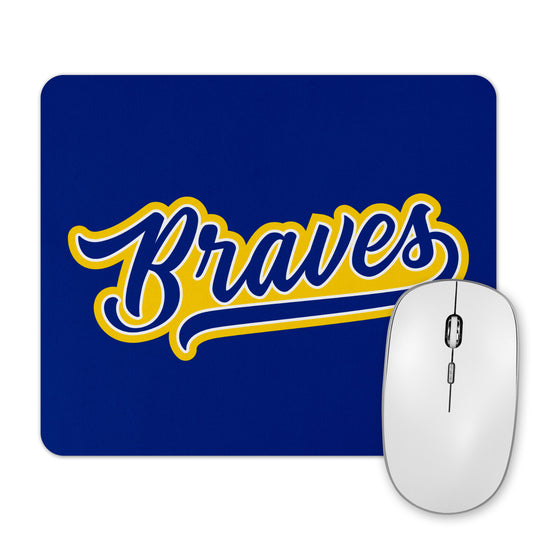 Olentangy  High School Braves Logo Mousepad Trackpad Mouse Pad