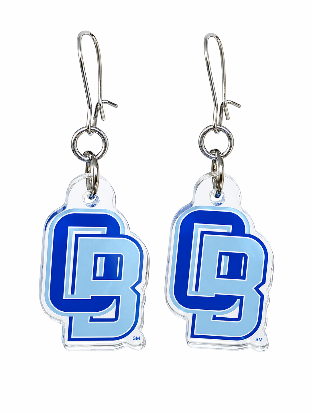 Olentangy Berlin High School Bears Logo Spirit Earrings