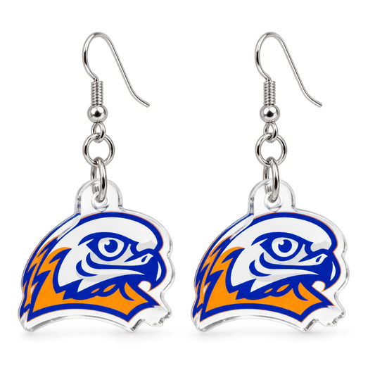 Olentangy Arrowhead Elementary School Hawks Mascot Earrings