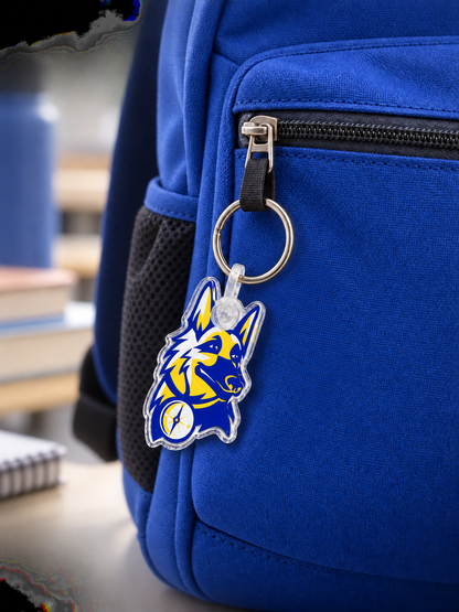 Olentangy Shanahan Middle School Scouts Acrylic Keychain