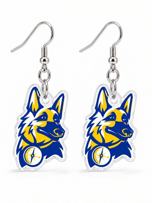 Olentangy Shanahan Middle School Scouts Earrings