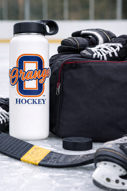 Olentangy Orange Hockey Sticker | 4” Tall Die-Cut Decal