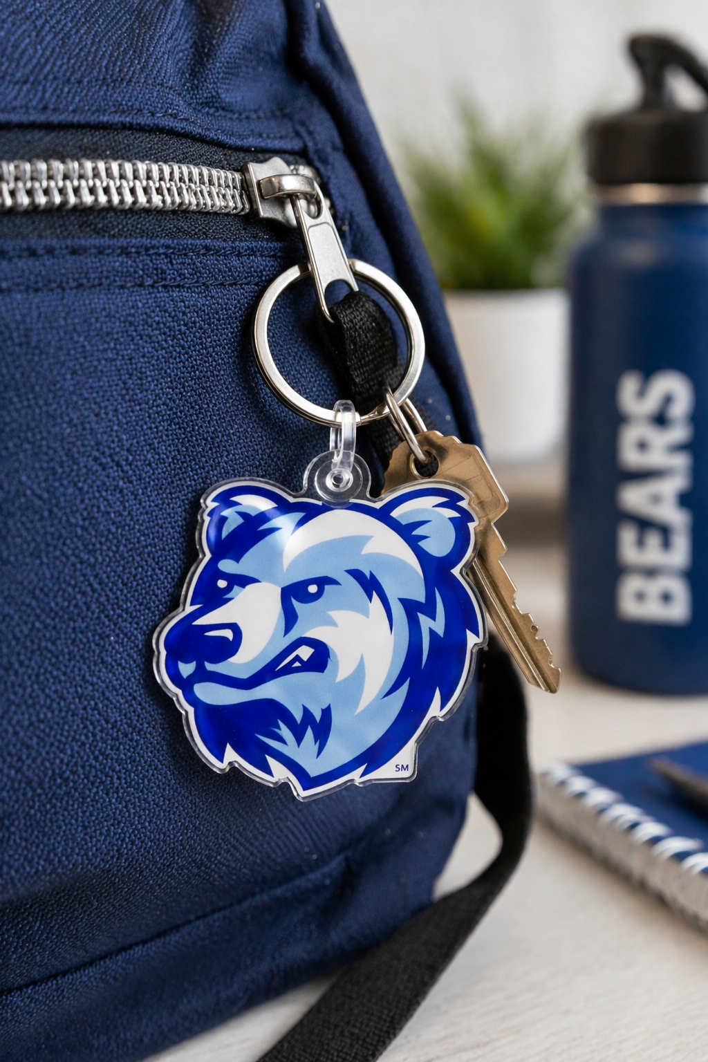 Berlin Middle School Bears Acrylic Keychain | Olentangy Spirit Keychain | School Pride Gift