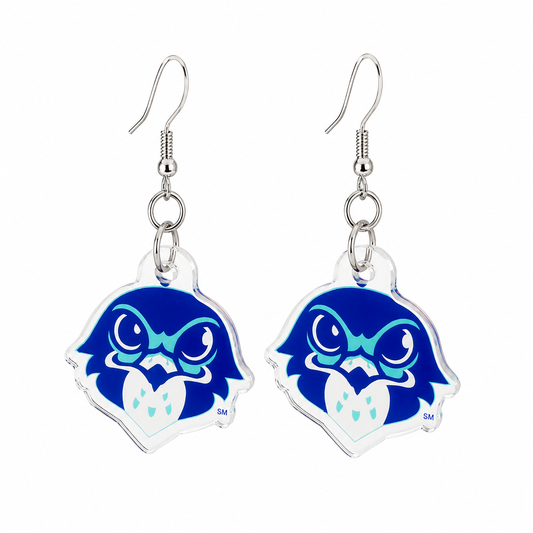 Olentangy Freedom Trail Elementary School Falcons Mascot Earrings