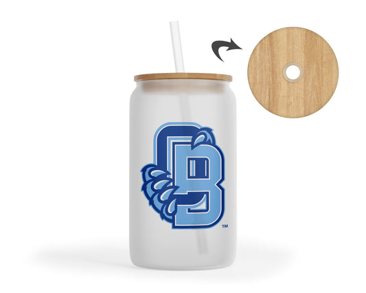 Olentangy Berlin High School Bears Glass Iced Coffee Tumbler