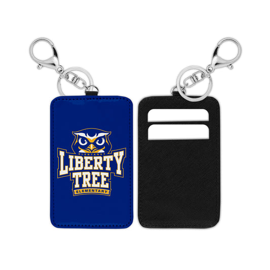 Olentangy Liberty Tree Elementary School Card Holder Keychain Wallet