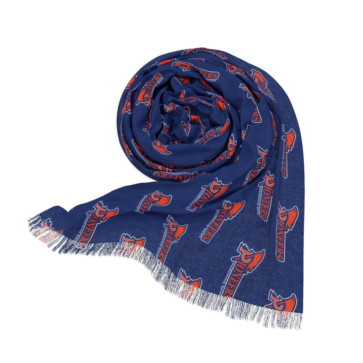 Olentangy Orange High School Marching Pioneers Travel Scarf Wrap Pashmina