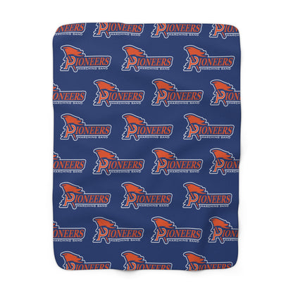 Olentangy Orange High School Marching Pioneers Sherpa Fleece Blanket