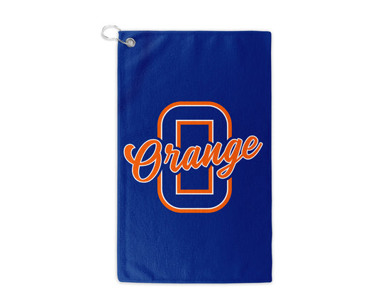 Olentangy Orange High School Athletic Towel Golf Towel Hockey Towel Yoga Towel