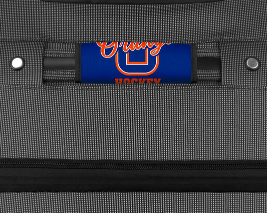 Olentangy Orange High School Hockey Suitcase Spotter Luggage Handle Wrap