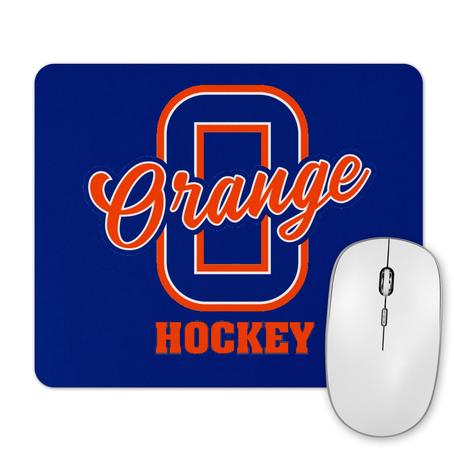 Olentangy Orange High School Ice Hockey Pioneers Logo Mousepad Trackpad Mouse Pad