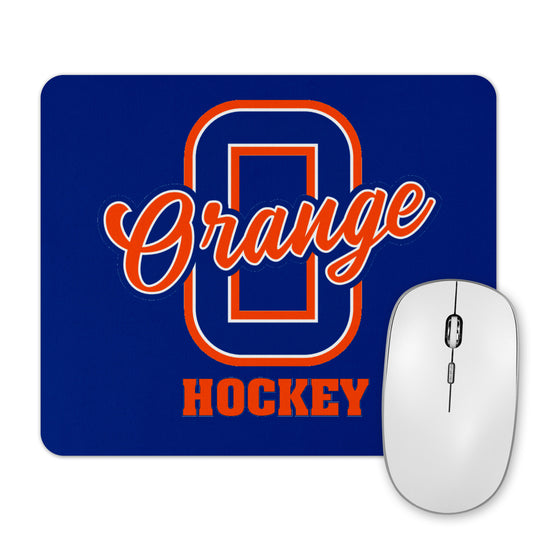 Olentangy Orange High School Ice Hockey Pioneers Logo Mousepad Trackpad Mouse Pad