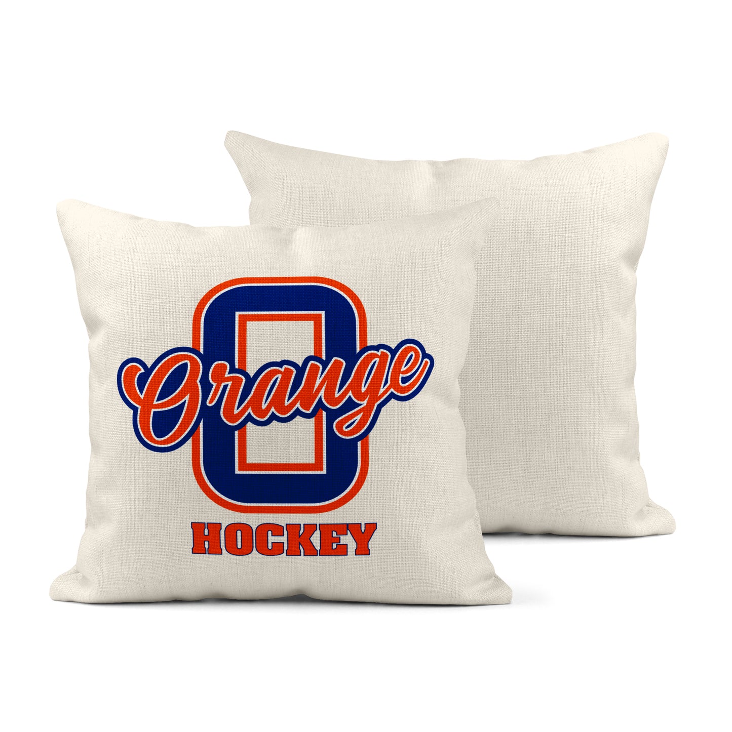 Olentangy Orange High School Hockey Pillow