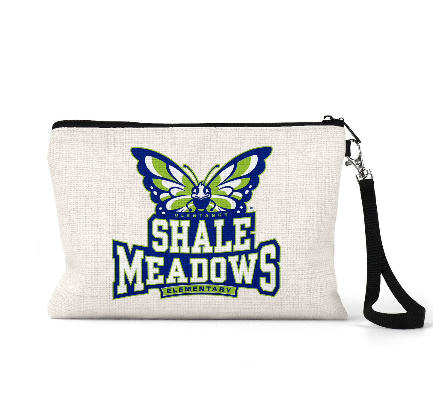 Olentangy Shale Meadows Elementary School Wristlet Electronics Pouch Travel Pouch