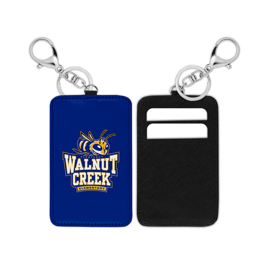 Olentangy Walnut Creek Elementary School Card Holder Keychain Wallet