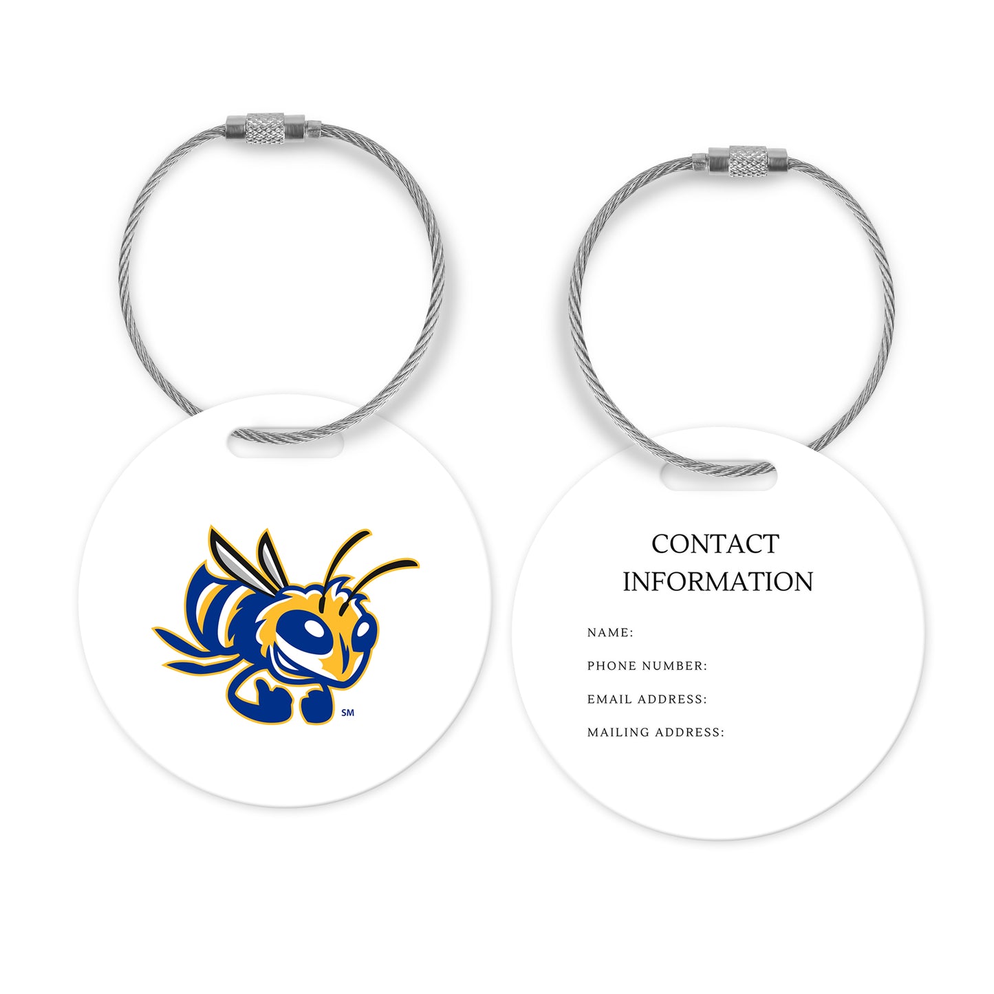 Olentangy Walnut Creek Elementary School Athletic Bag Tag Luggage Tag