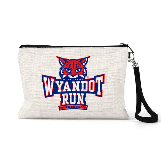 Olentangy Wyandot Run Elementary School Wristlet Electronics Pouch Travel Pouch