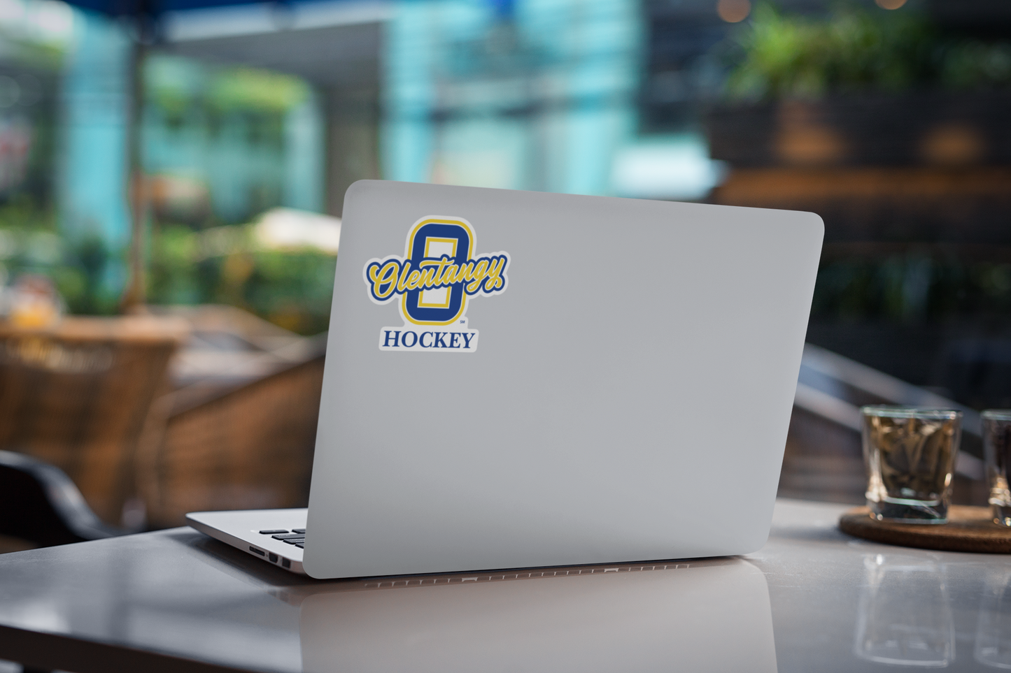 Olentangy Hockey 4” Vinyl Sticker | Olentangy Braves Hockey Sticker | Laptop & Water Bottle Decal