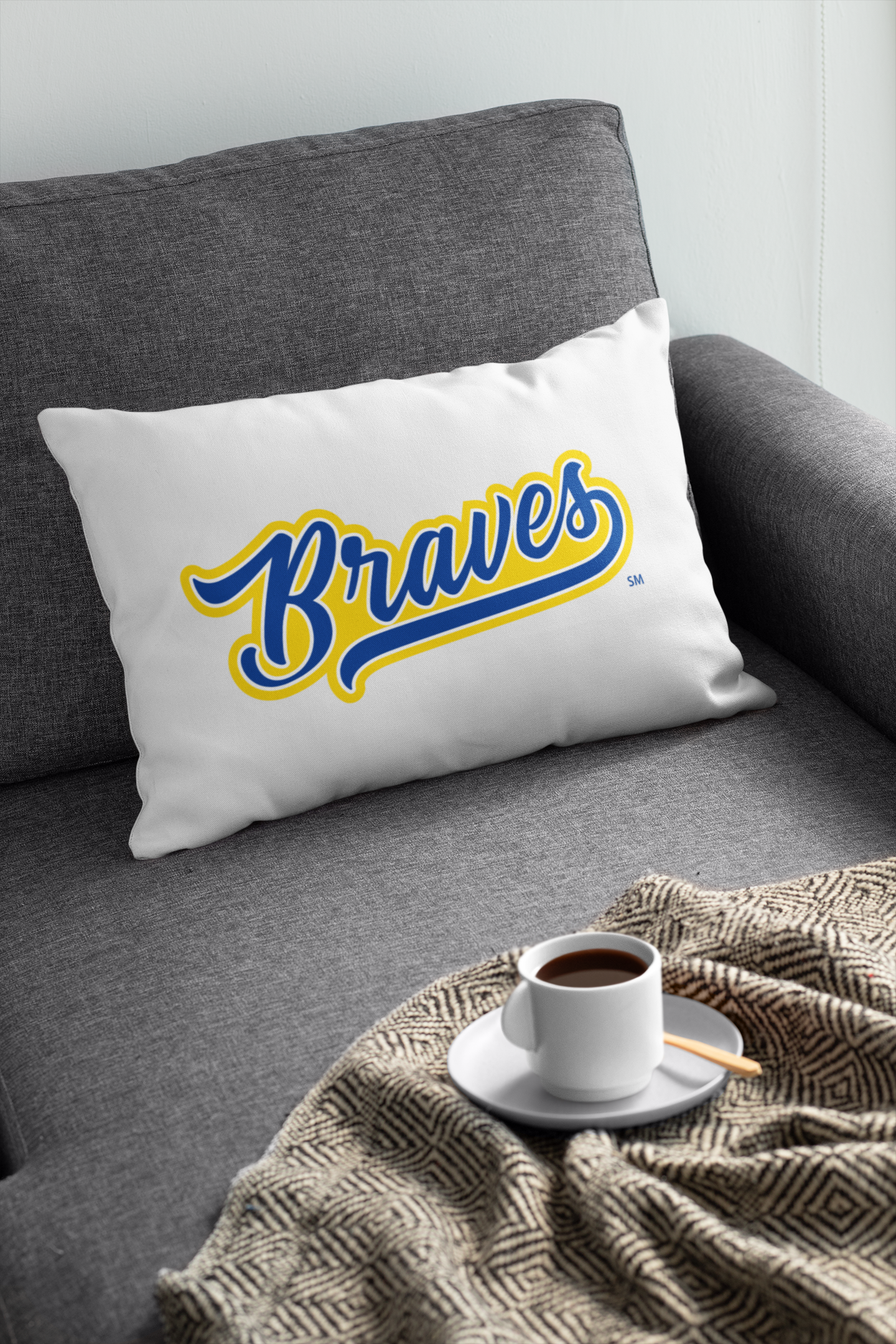 Olentangy High School Braves Throw Pillow